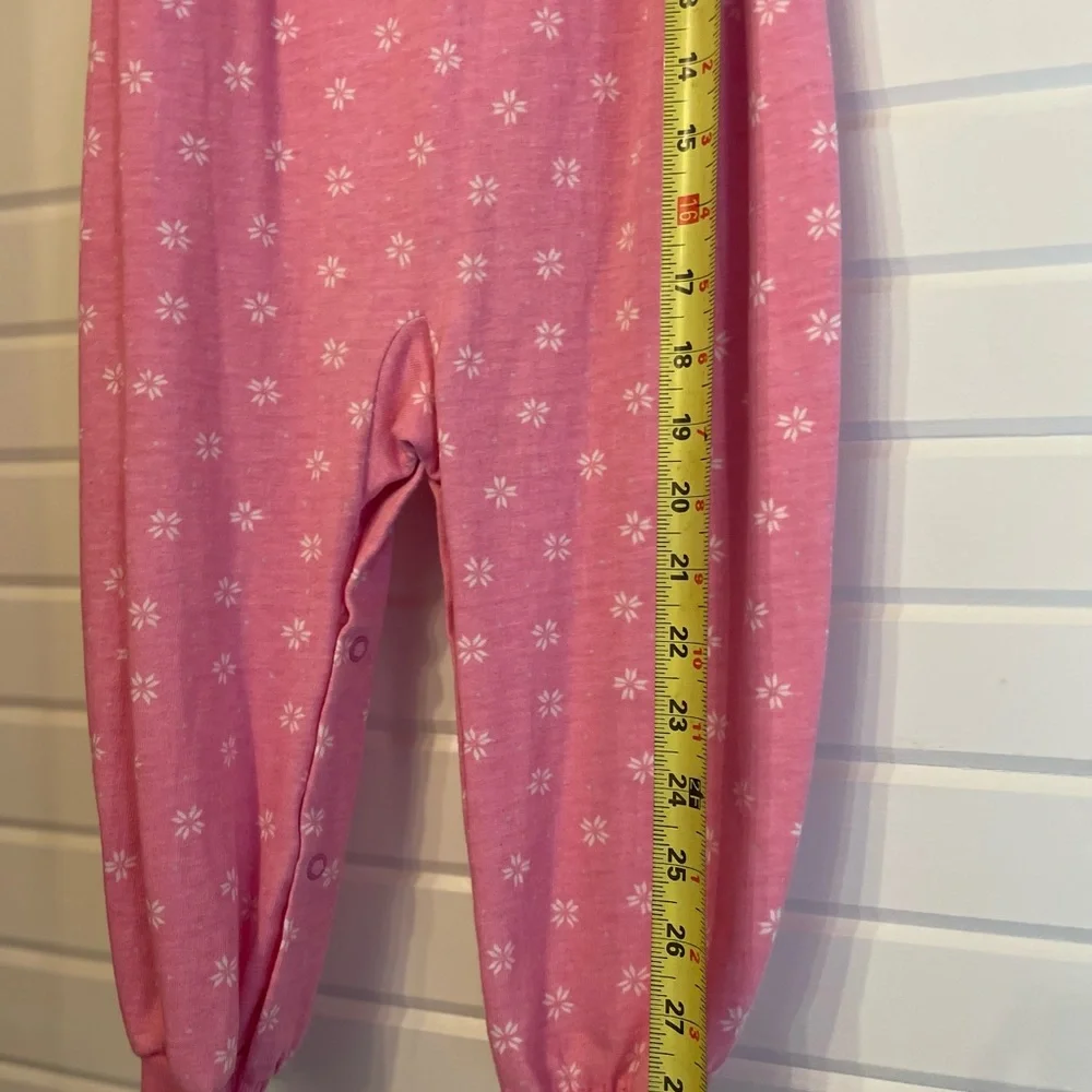 Vintage Carter’s Baby Girl Pink Outfit Pajamas 3T - Picture 6 of 7